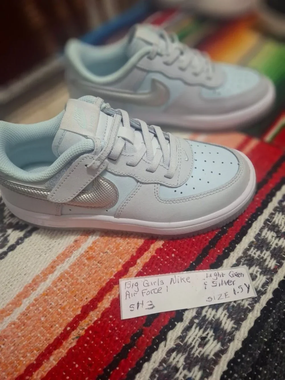 Nike toe perforated